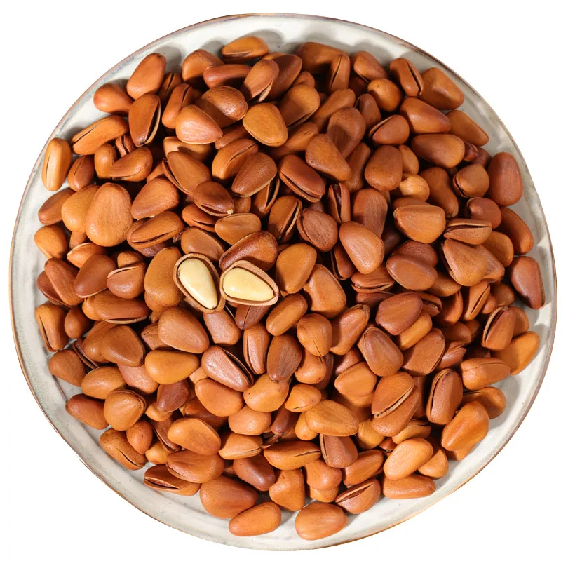 Quality pine nut bulk wholesale organic healthy casual snack nuts 500g dried fruit snacks, baked snacks