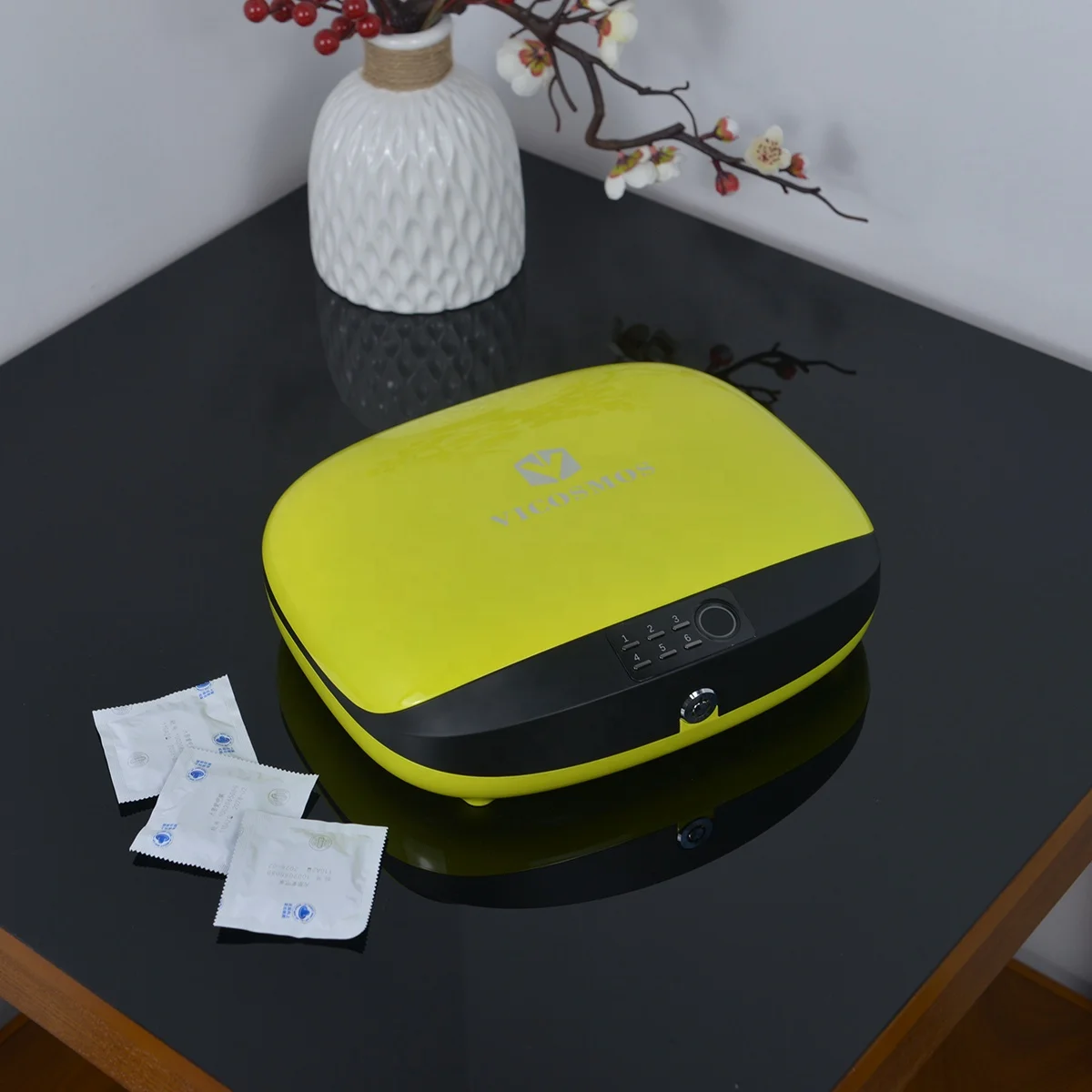 Quick Open Biometric Lock box Adult Toys sexual couple products vibrator sex products storage box case fingerprint box