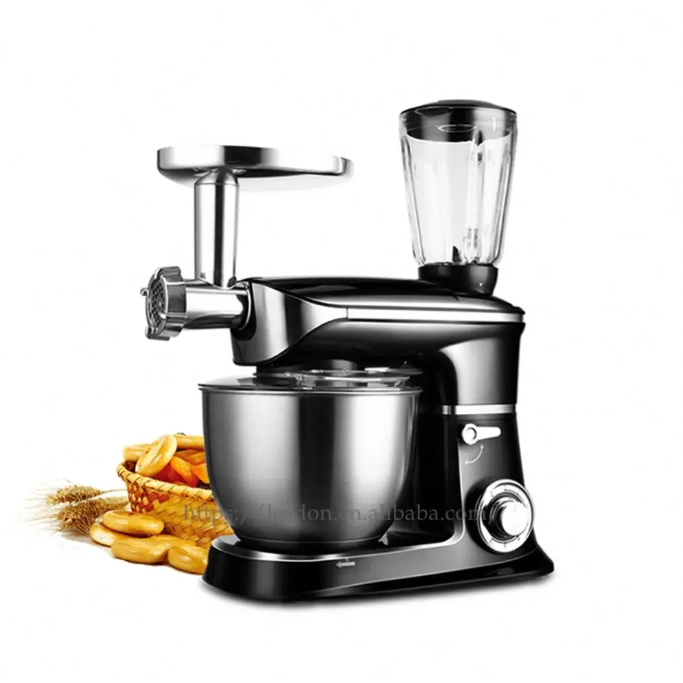 Новое поступление мощный планетарный миксер для теста тортов 6 скоростей электрический пищевой из нержавеющей стали
