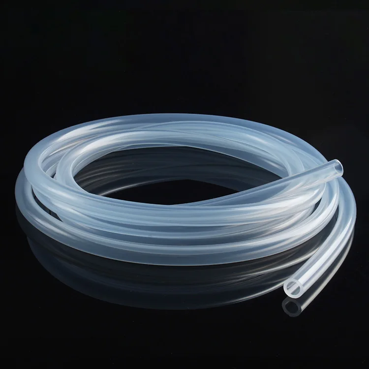 Platinum cured medical grade silicone tube Extruded silicone rubber hose Pharmaceutical hose Medical grade capillary hose
