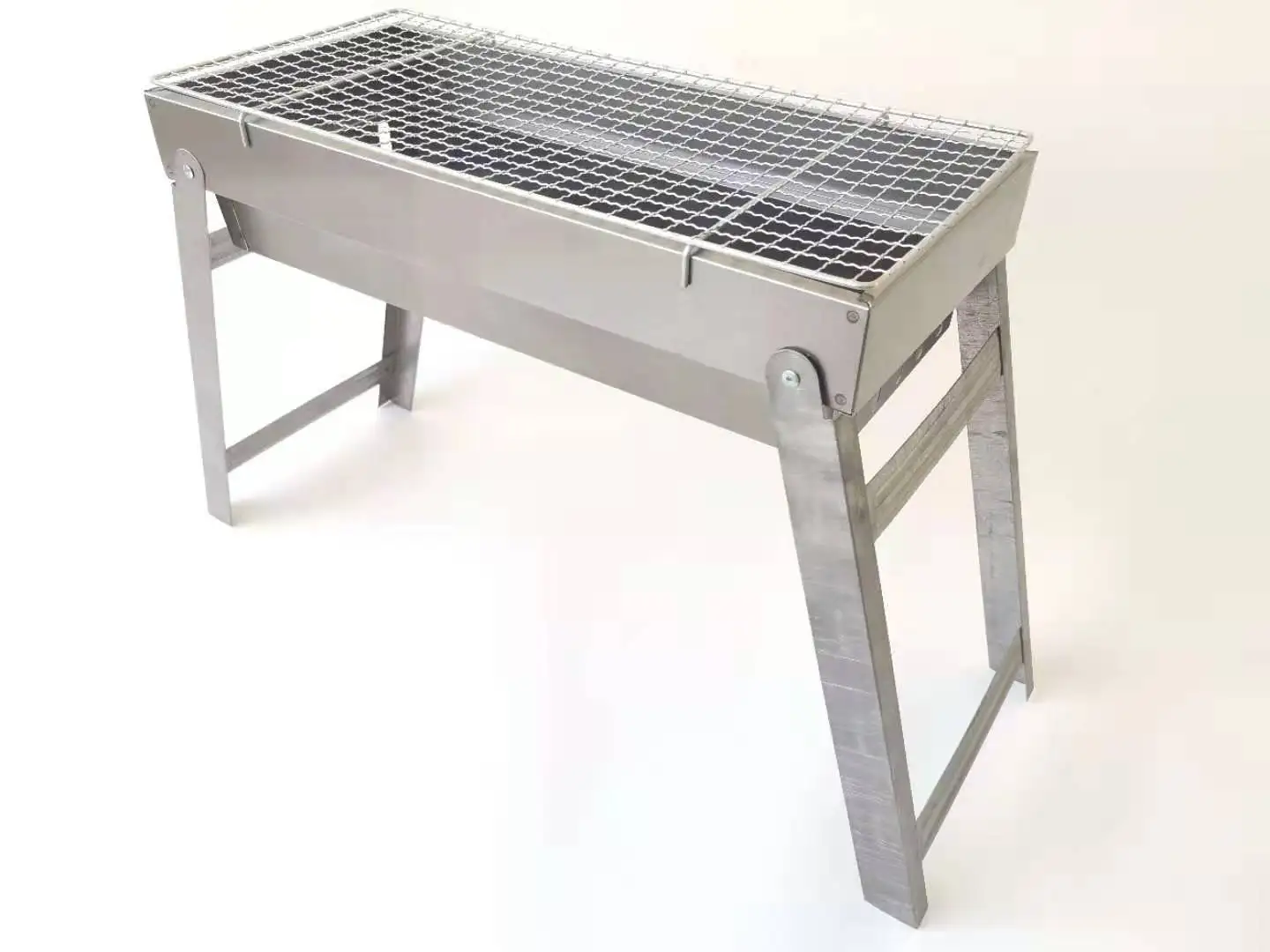Unique large portable steel charcoal built in barbecues bbq machine grills