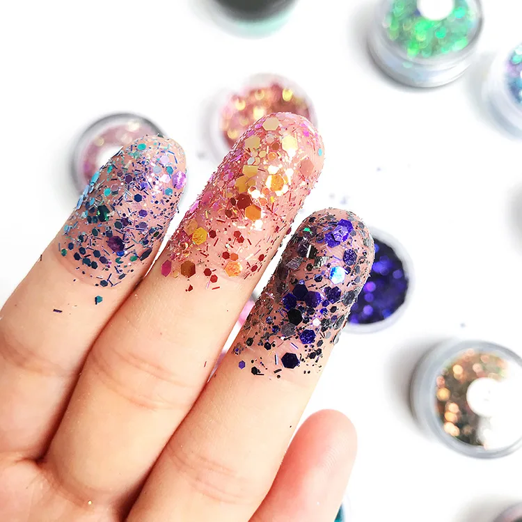 eye makeup luminous duochrome chameleon eyeshadow pigmented glitter eyeshadow