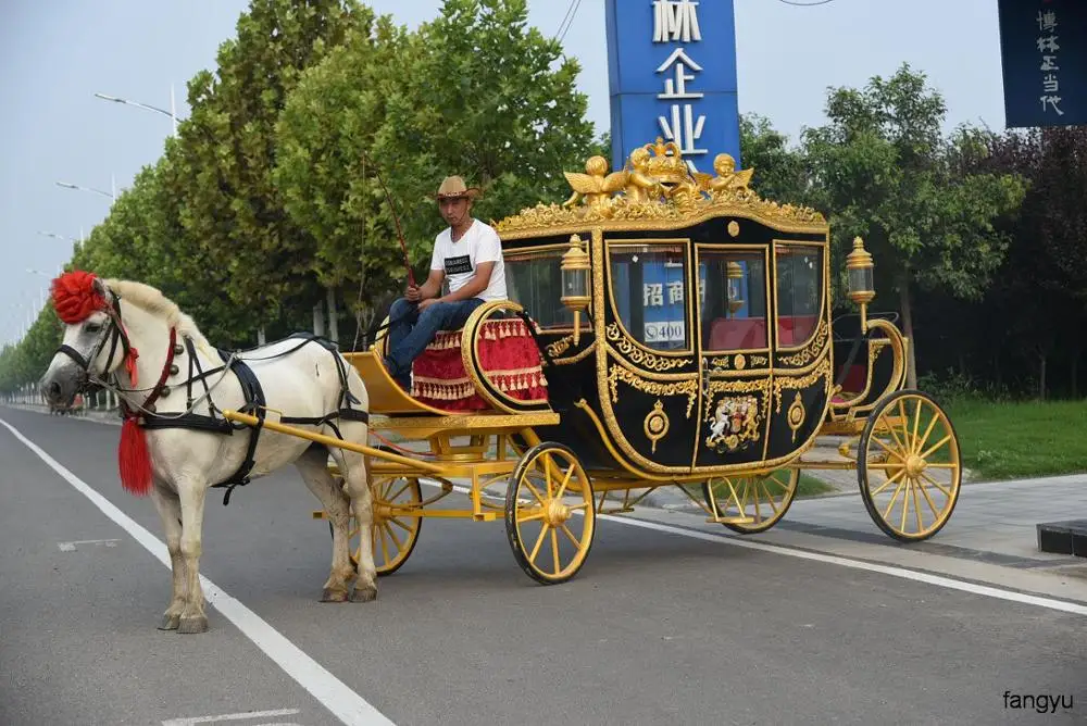 
Electric Royal horse carriage supplier 