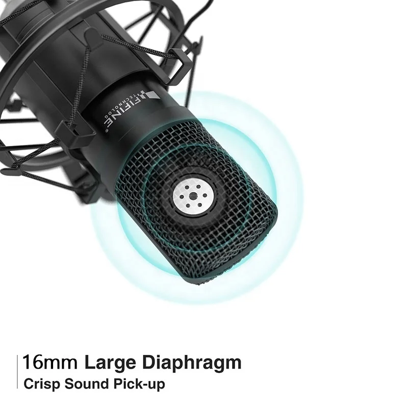 OEM Factory microphone recording mic microfono profesional condesner podcast usb microphones