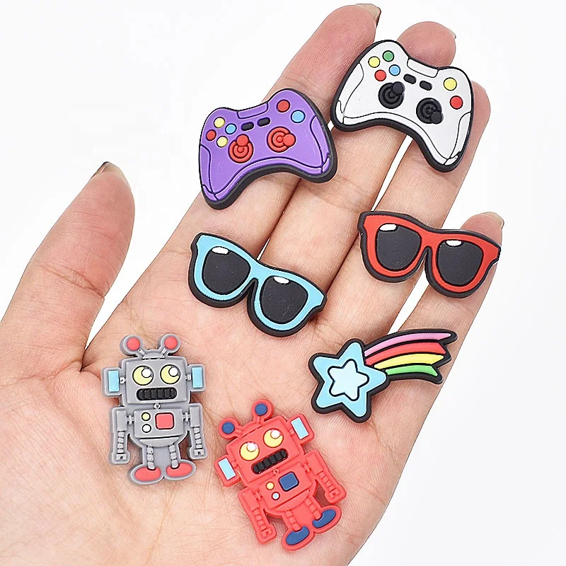 NASA space astronaut pvc clog shoe charms for clogs shoe decorations bracelet