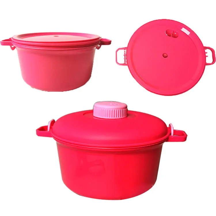 
Microwave Pressure Cooker Meat Rice Pasta Vegetable Steamer Cooking Pot Pan 