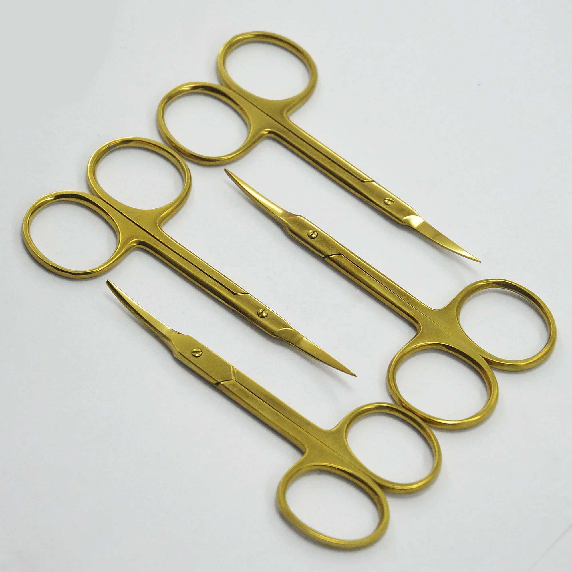 Zona Best Premium Eyelash Extension Scissors Top Suppliers Makeup Tool for Eyebrow Use