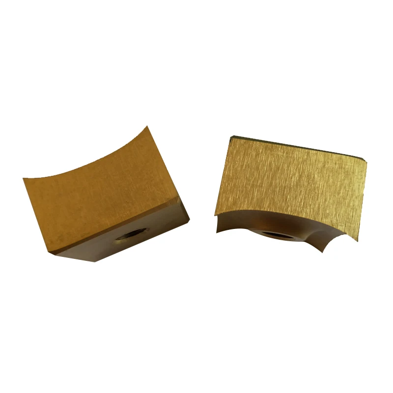 Factory shredding machine blade for cutting rubber tire paper food