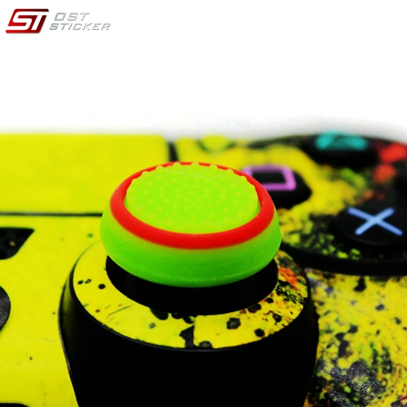 For PS5 Game Joystick Controller Thumb Grip Covers Silicone Cover For PS5 Thumbstick Grip Caps