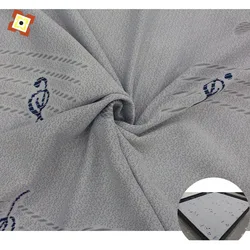 100% polyester jacquard fabric home textile functional cold silk knitted mattress pillow cloth fabric with delicate patterns