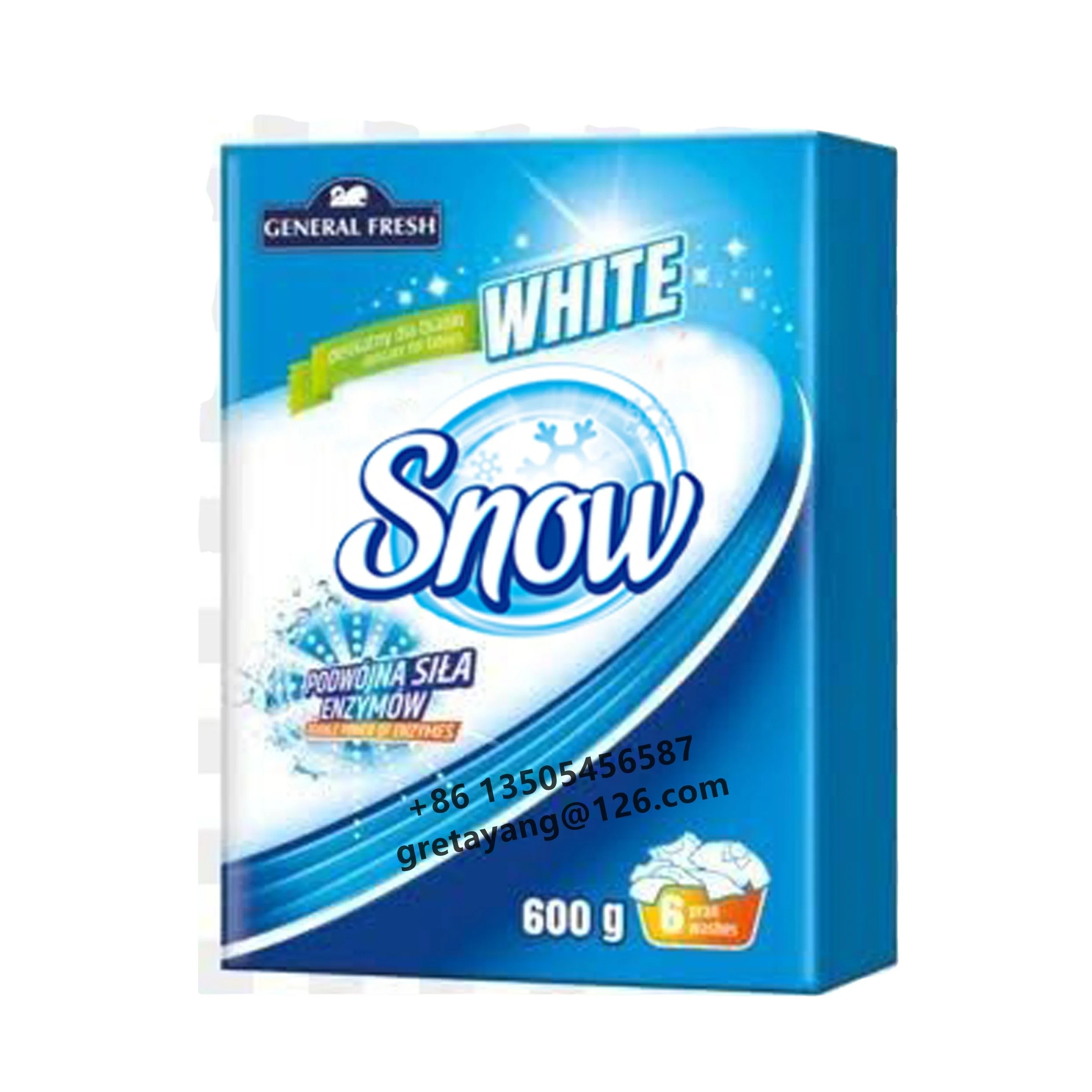 detergent washing powder clean brand 4 in 1 with enzyme OEM