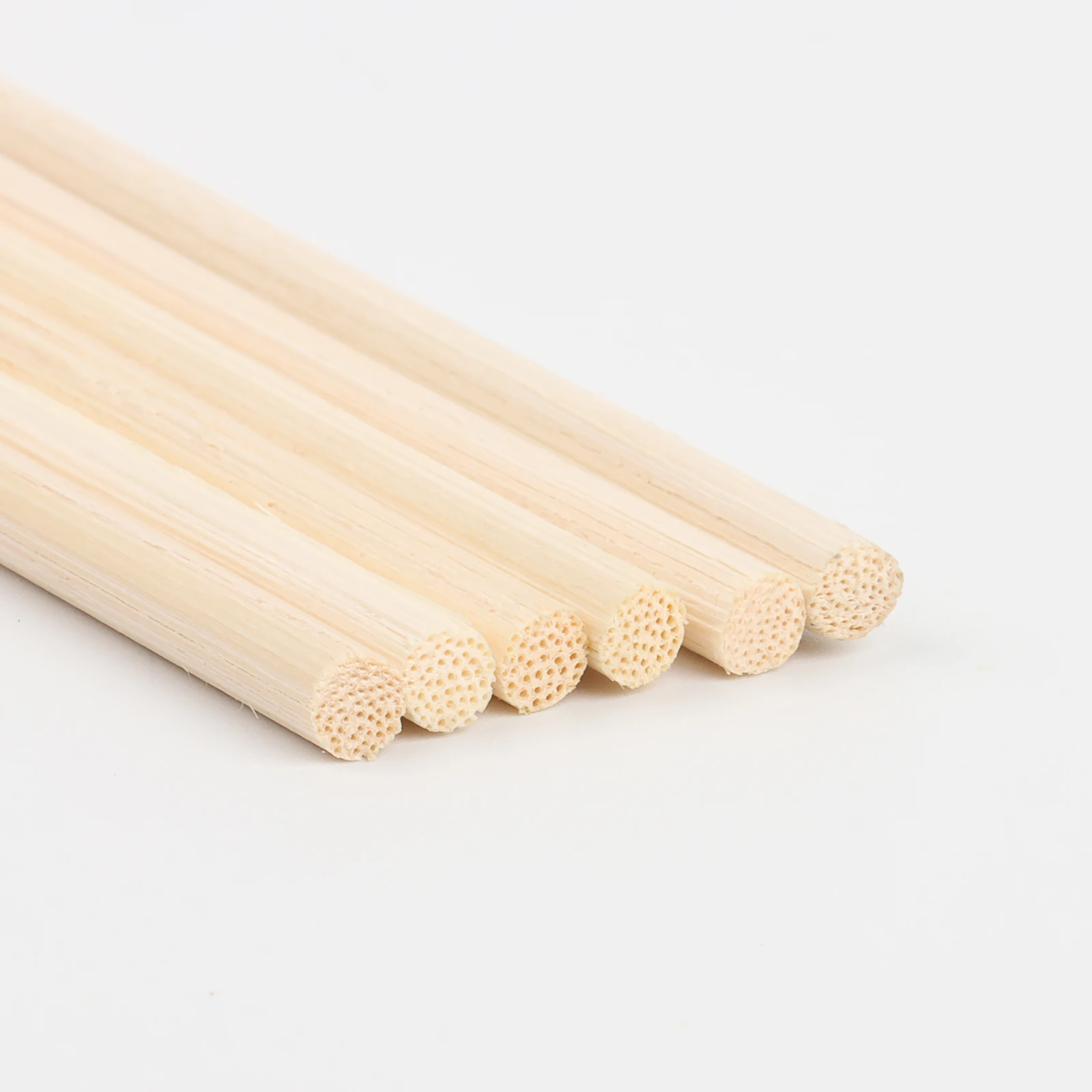 Factory Cheap Price Sustainable Aroma Oil Fiber Stick Sola Wood Rose Flowers Sticks Refill Reed Diffuser