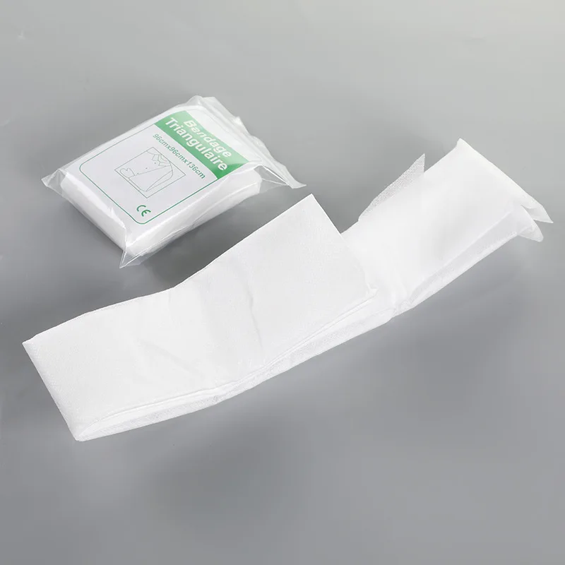 First Aid Supplies Triangular Splint Bandage Medical Triangular Bandage for Sprain and Broken Bones Support