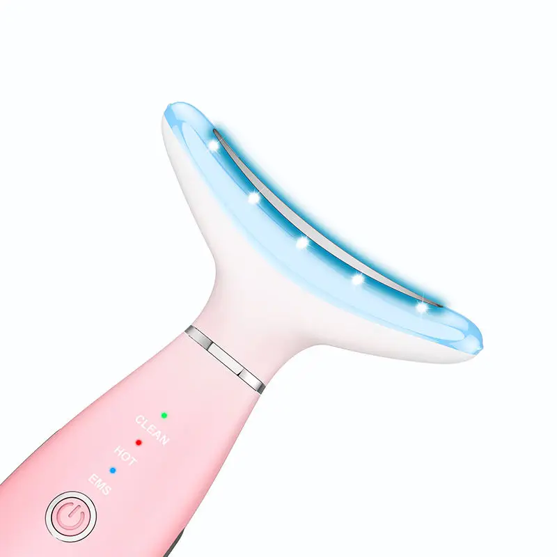 Red Light Therapy for Face and Neck Red Light Therapy Wand for Wrinkles Removal Led Light Face Neck Massager for Skin Care