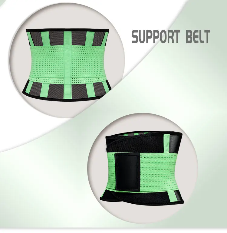 Premium Plus Size Gym Belt  Customize Adjustable Ladies Women Mesh Waist Trainer