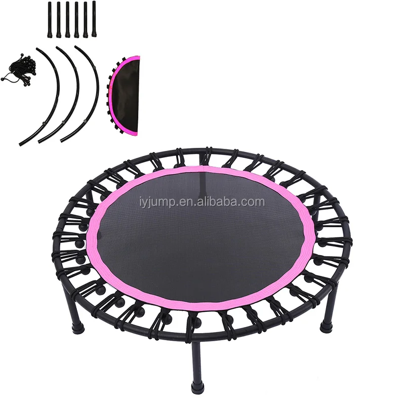 New Design Outdoor Indoor Foldable Jumping Trampoline 48 Inch Durable Bungee Trampoline For Home Exercise