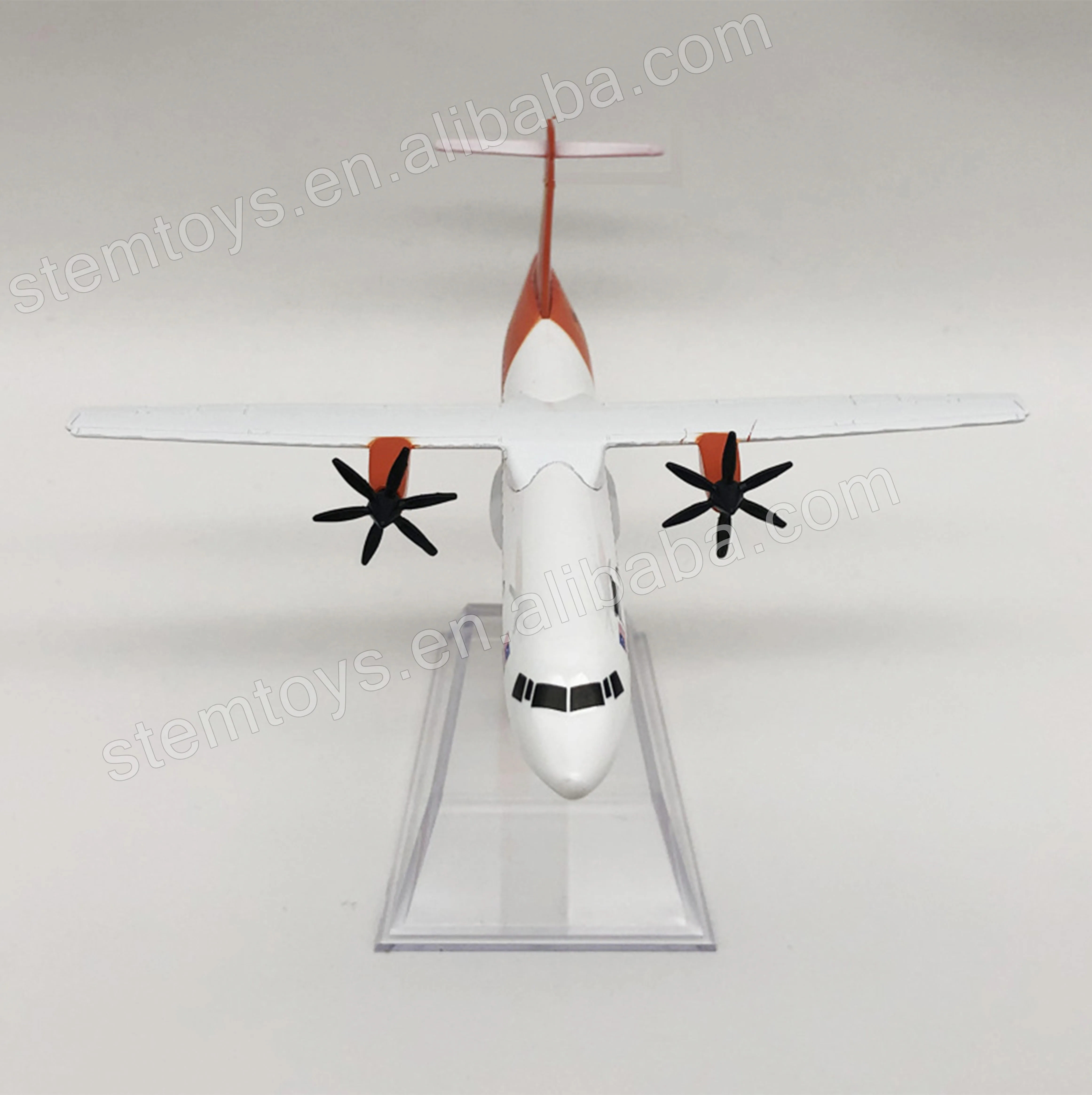 Favorite Collection Diecast Plane Model Malaysia Airplane 1:400 16cm Model ATR-72 Metal Aircraft Models for Wholesale