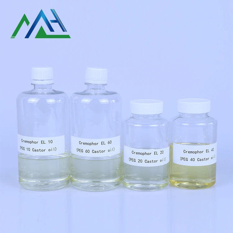 
Non-ionic Surfactant Castor Oil Ethoxylated El 10 Cas No.61791-12-6 Polyethyleneglycol Castor Oil 