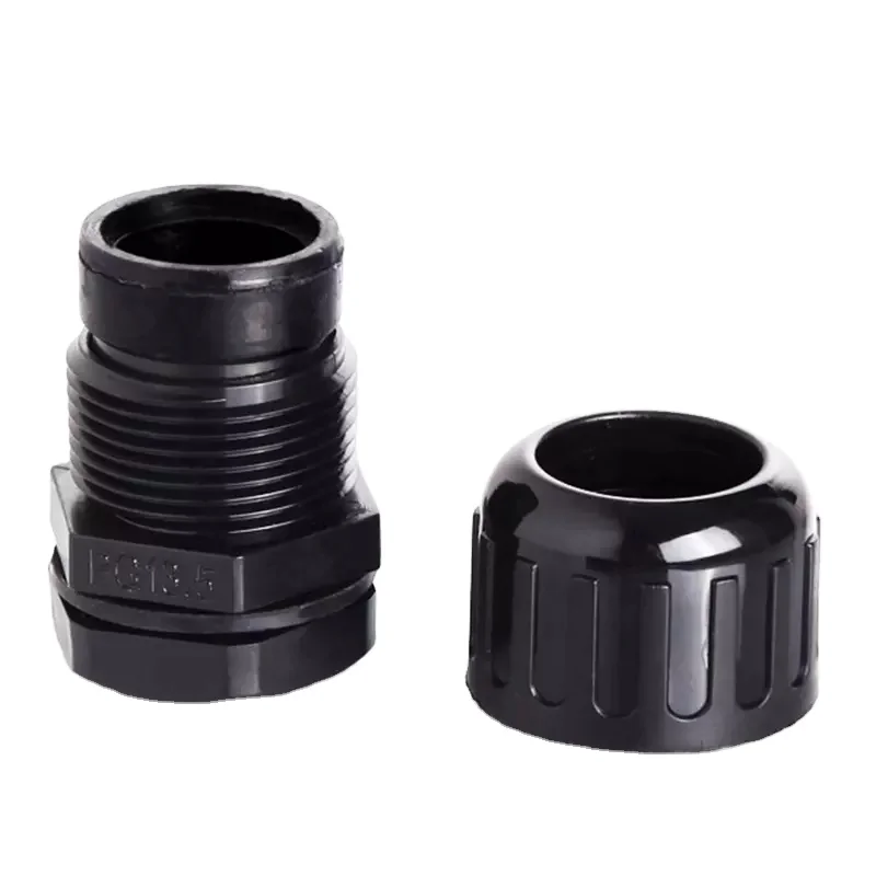 Flexible Conduit Connector | Corrugated Conduit Waterproof Connector | Electrical Flexible Pipe Liquid Tight Connector