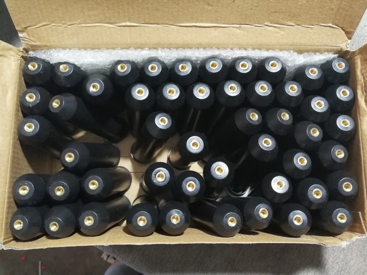 Товар № 1015 пластиковая коробка комплект 9 мм/357cal/.38cal для очистки пистолета латунный стержень