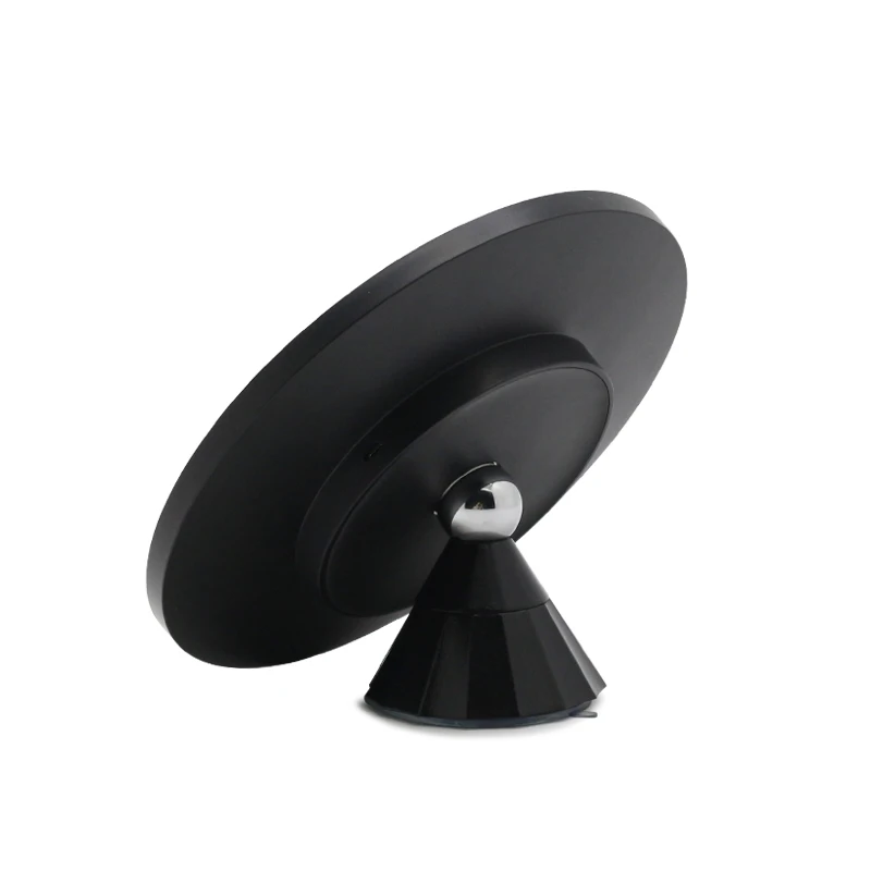 Suction cup Luxury Wall Mirrors Magnetic Round Wall Mirror With LED Light Bathroom Mirror Wall
