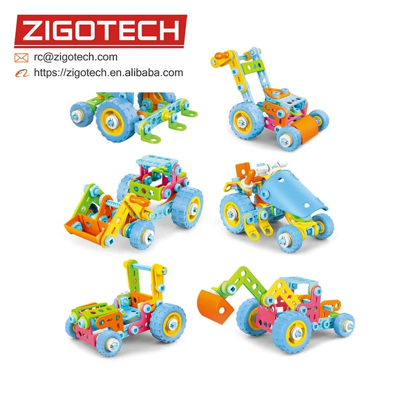 
118pcs take apart toy DIY building creative assemble set education engineering and creative stem gift play set toys for kids 