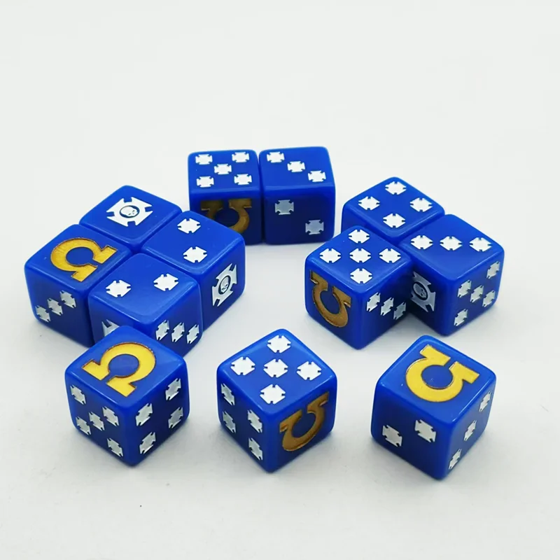 manufacturer custom dice wholesale d6 polyhedral precision bulk mini acrylic resin 16mm casino adult games dice set
