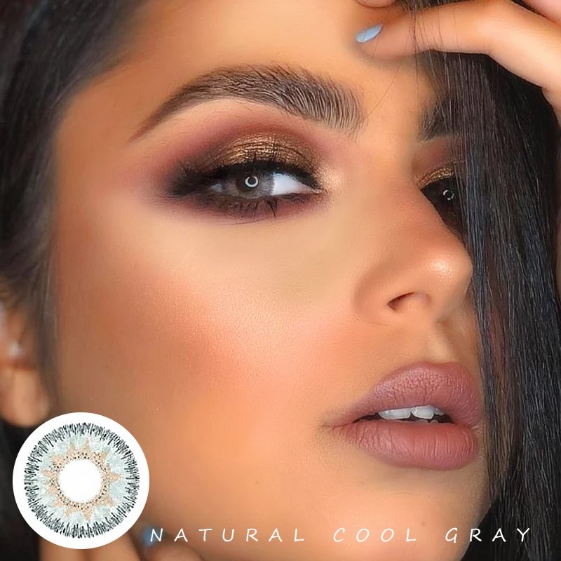 
Moonve 2021color contact lens white box with case pro color 