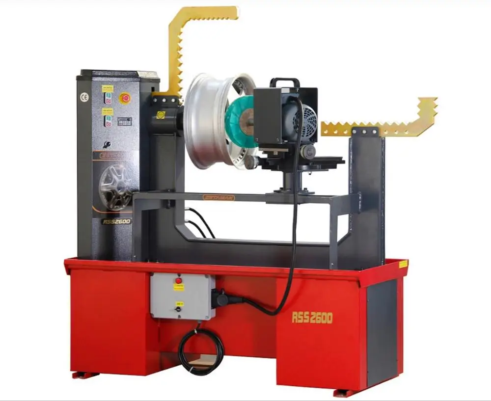
WHEEL STRAIGHTENING AND SHINING MACHINES RSS2600 RED 