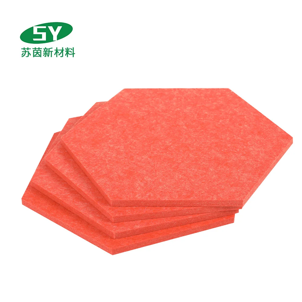 Sound Insulation Polyester Acoustic Panels Wall Sound Proof Panel with Good Quality