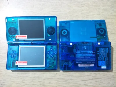 Восстановленная консоль DS Lite NDLS консоль винтажная Классическая игровая консоль Moded восстановленная игровая консоль настроить несколько языков
