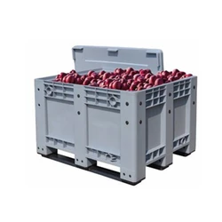 Free Shipping Hdpe Industrial Storage Plastic Tomato Vegetable Fruit Box