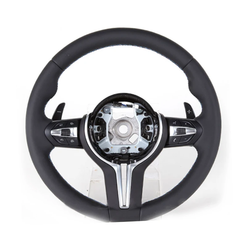 Suitable For BMW 1-7 Series X1-6 M3-6 E Seat To F Seat Thong Full Leather Steering Wheel