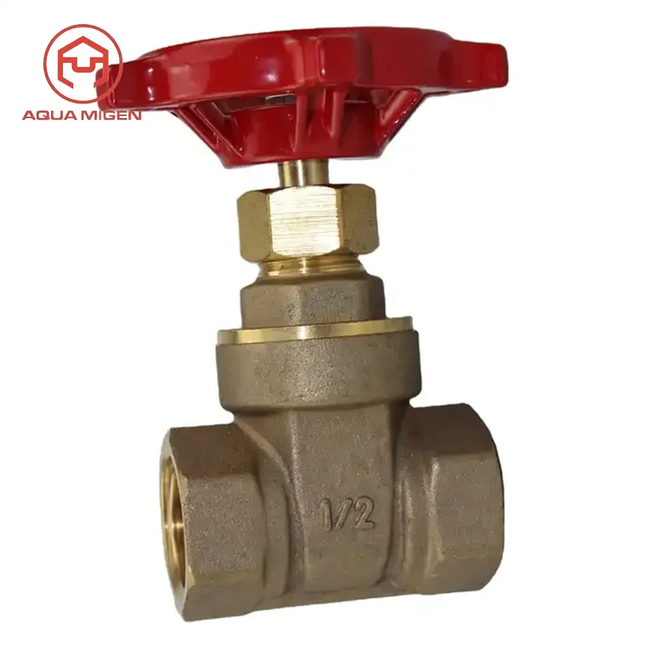 200 Wog Forged Hpb-57-3 Brass Gate Valve PN16 Brass Valve with BSP Thread