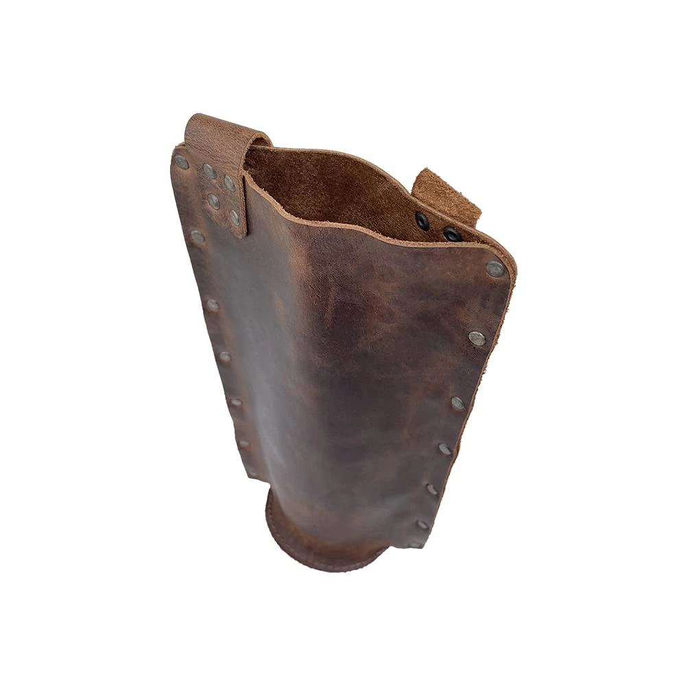 Handmade Leather Bottle Wine Carrier / Holder / Case / Carry Pouch / Travel / Picnic