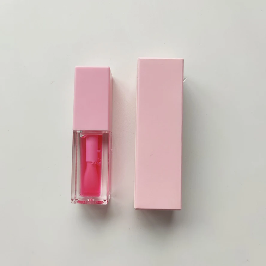 Pigment Clear Plump Fruit Lipgloss Private Label Plumping Glitter Shimmer Gloss Plump Lip Oil