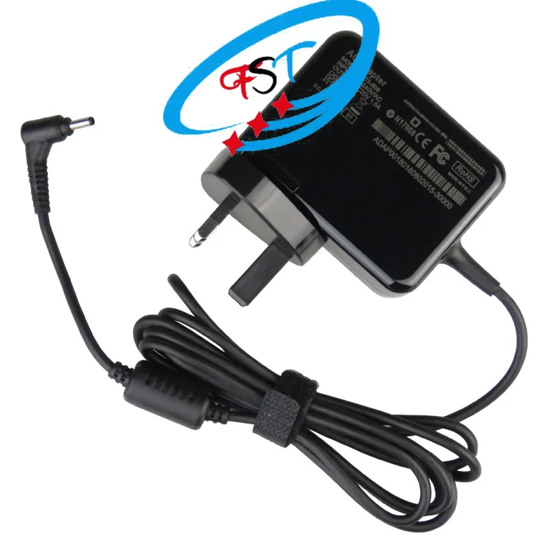 For NOKIA  20V 1.5A 30W  LUMIA 2520 Verizon 10.1 Tablet   laptop AC power adapter charger 3.0mm*1.0mm AU/EU/UK Plug