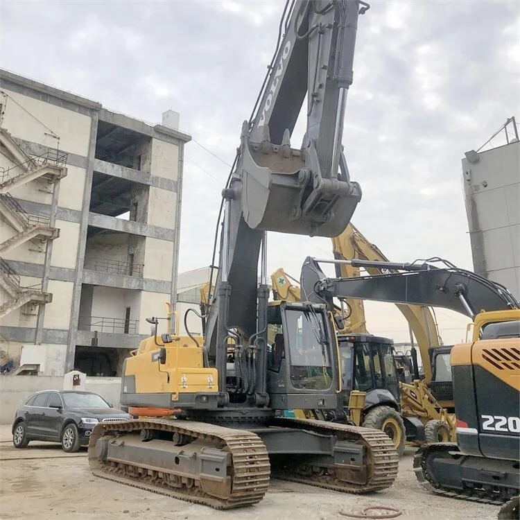 Быстрая доставка, топливный эффективный высококачественный б/у экскаватор Volvo 480, китайский экскаватор volvo в использовании