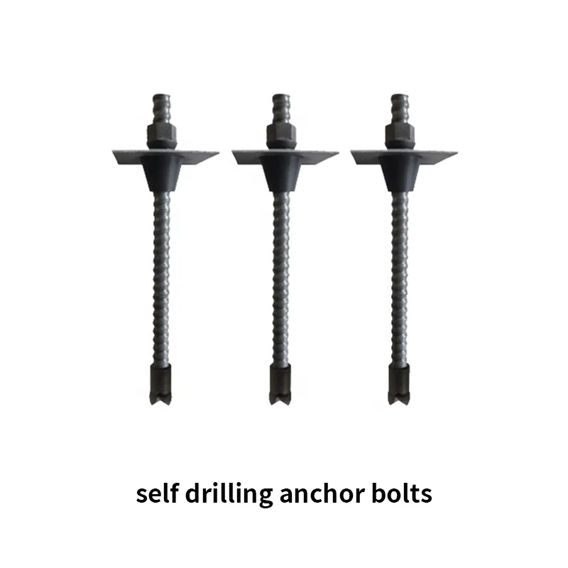 hollow bar self drilling anchor bolt Factory Price hollow grouting rock bolts Micropile Tunnel grouting bolting
