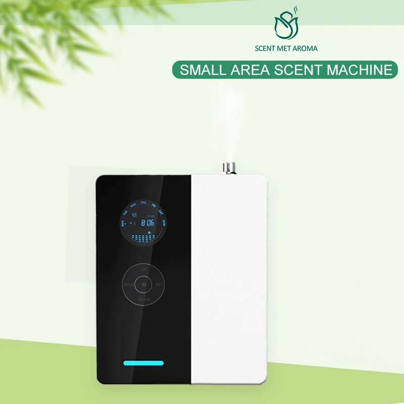 Customized Commercial Hotel Wall Mounted Smart Diffuser With HVAC System 200ml APP Control Aroma Diffuser Machine