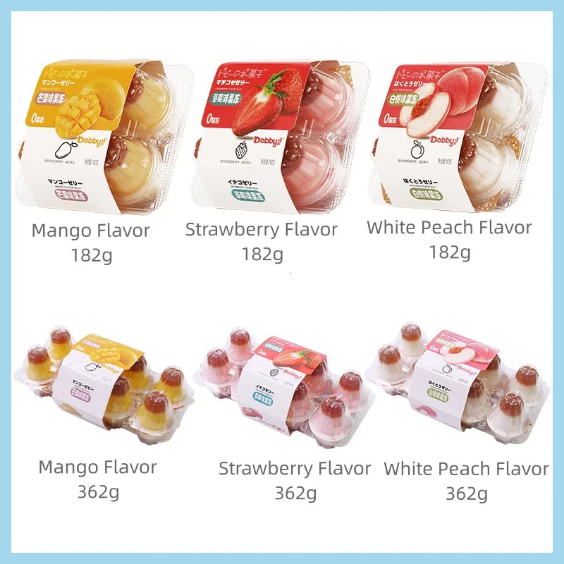 Free sample fruit jelly mango strawberry peach flavor soft jelly assorted fruit jelly