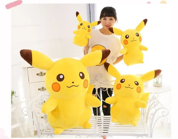 Kawaii 2022 New Doll Pocket Monsters Soft Stuffed Plush Toys Nintendo Detective Pikachu Pokemon Toy