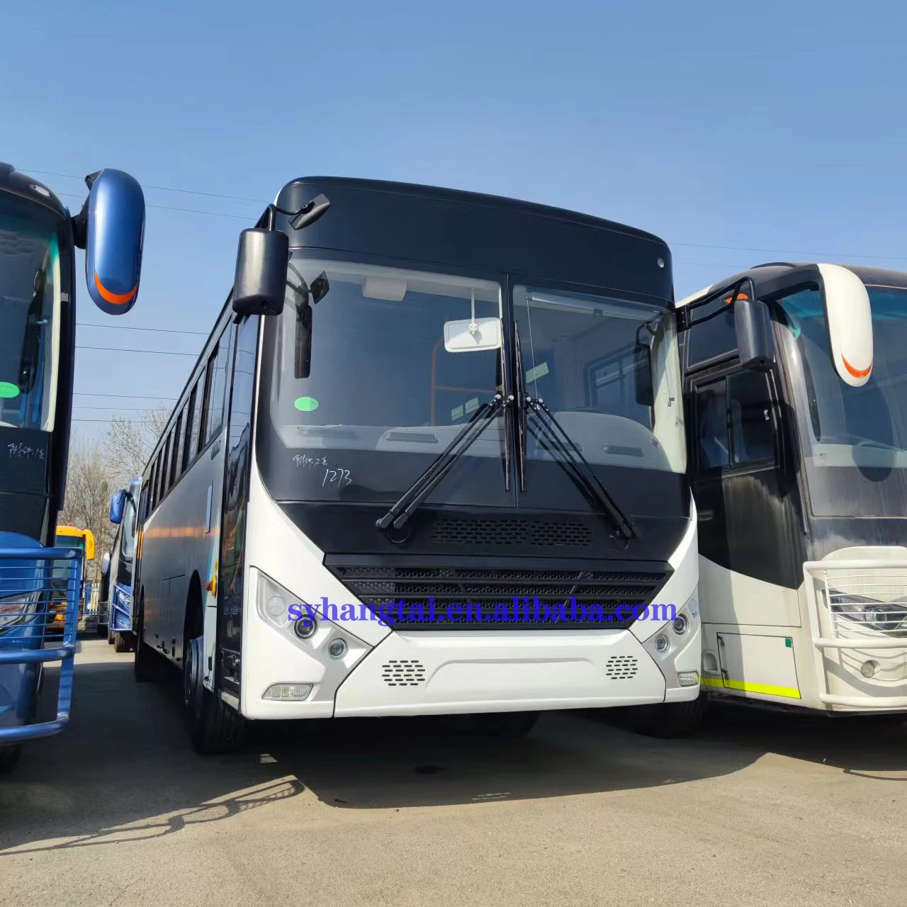 Africa 60 Seats CNG Fuel Bus Company Staff Pick-up Urban Passenger Transport Max Speed 90km/h