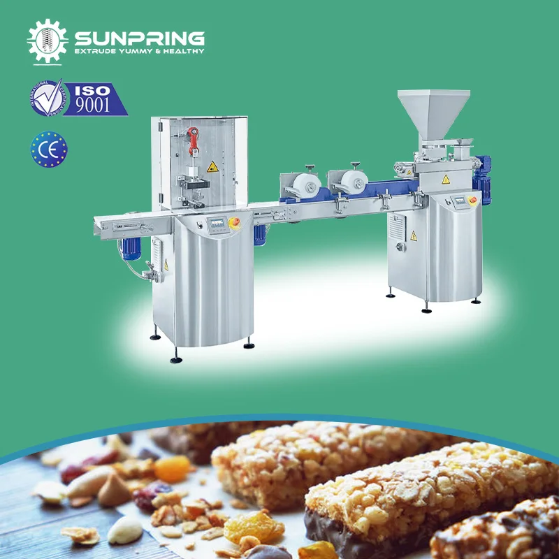 SunPring peanut candy making machine automatic small energy protein bar making machine peanut candy making machine