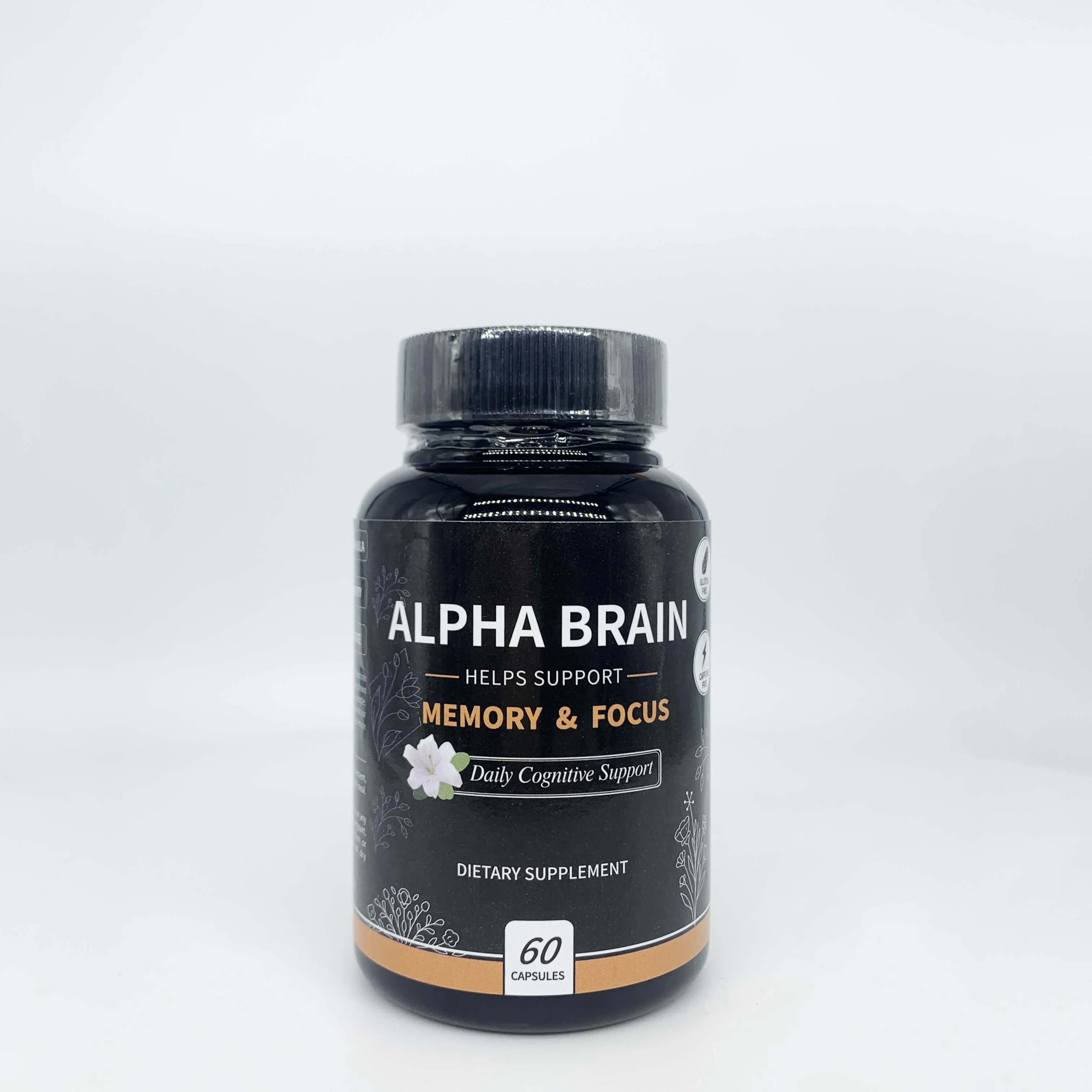 Oem Food Supplements Alpha Brain Supplement Help Support Brain Memory Focus Herbal Supplement Alpha Brain Capsules Pills