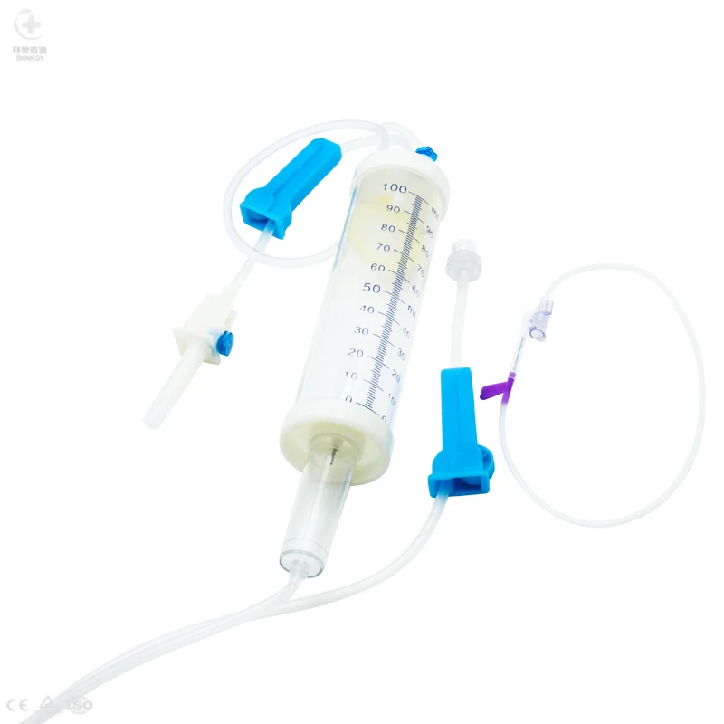 China Factory Price Burette Infusion Set 100 ML 150 ML for Pediatric