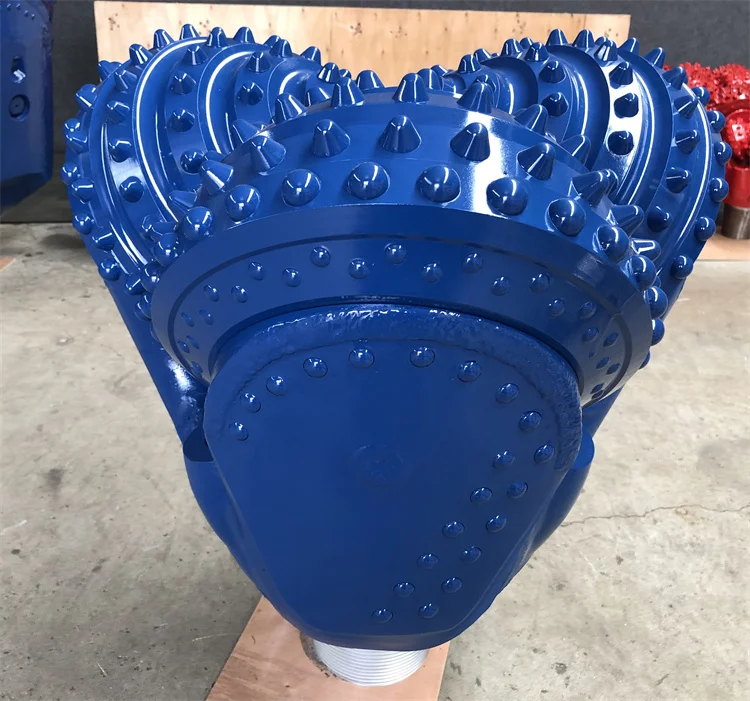 factory price sealed bearing side nozzle 22 inch IADC 517 API TCI tricone drill bit oil well rock drilling