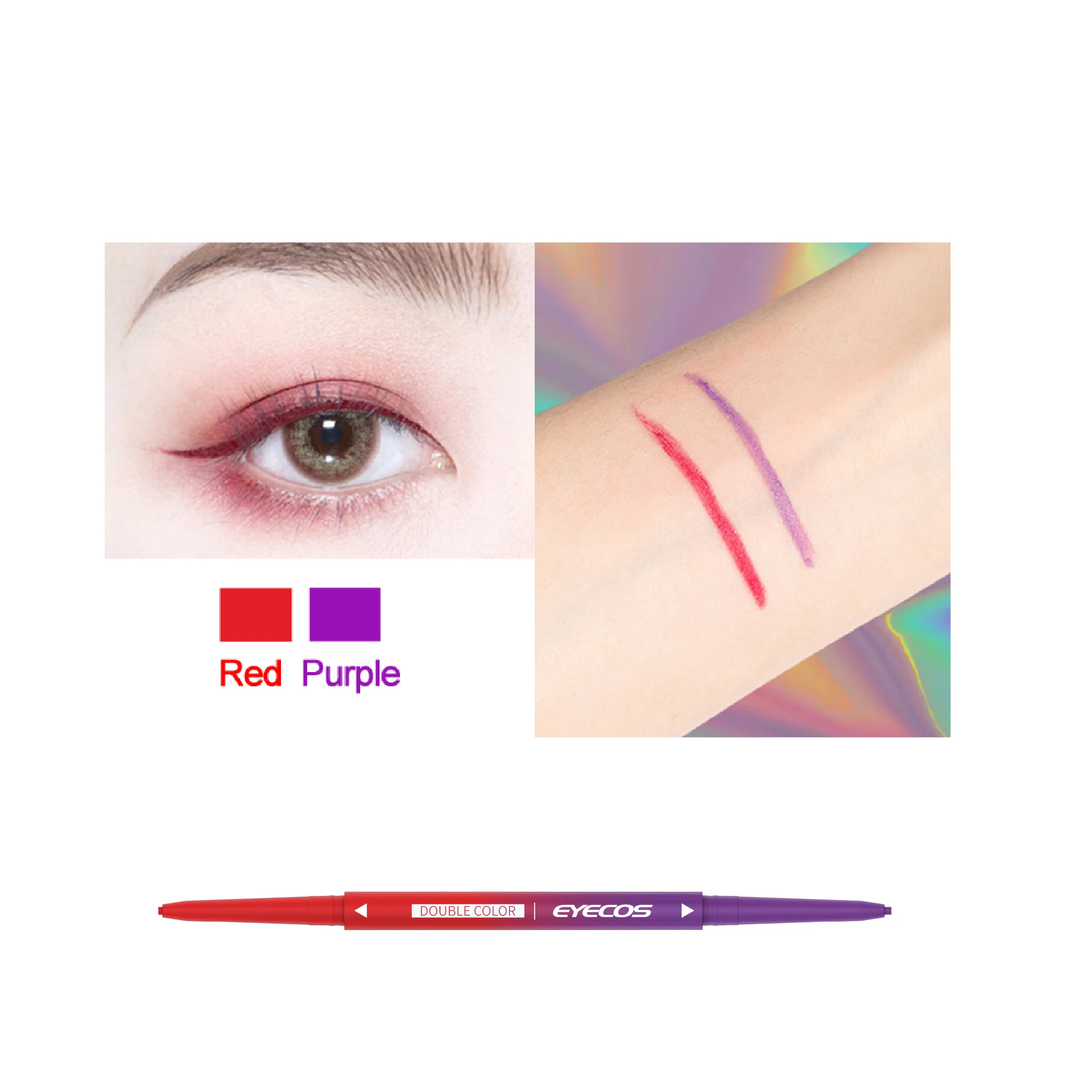Private Label Long Lasting Waterproof Smooth Quick Drying Matte Makeup No Caking Custom Colored Liquid Eyeliner