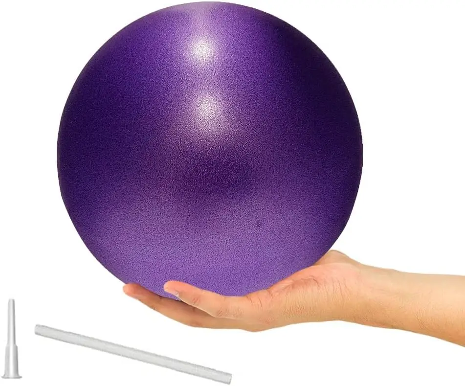 JIKE Pilates Ball Mini Exercise Barre Ball for Yoga, Anti Burst and Slip Resistant Balls ,Physical Therapy Improves Balance