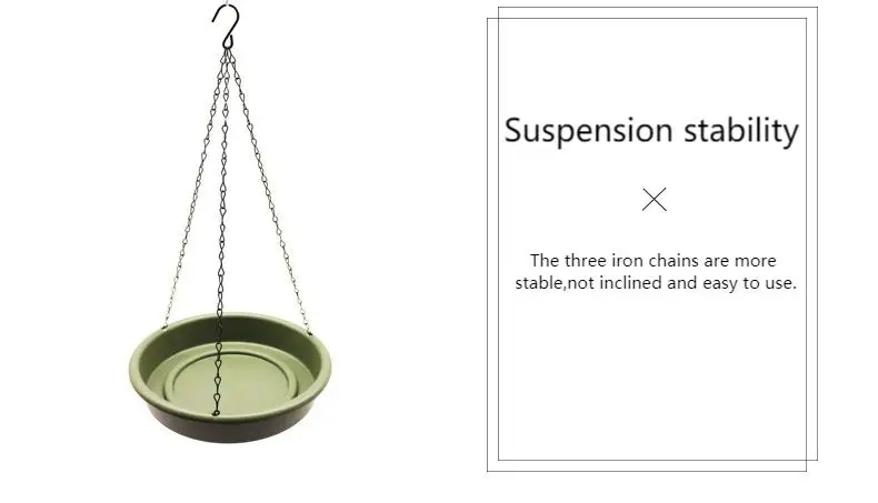 Bird Bath  Bird Feeder, 2 in 1 XL Hanging Bird Feeder Bird Bath for Outside, Hanging Bird Baths for Outdoor